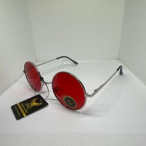 USA American Classics Round Sunglasses Retro Vintage Style UV400 Eyewear